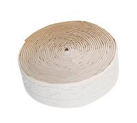 NUOBESTY Self-Adhesive White Xpe Foam Skirting Board with Easy Clean Surface and Versatile Usage, Peel and Stick Baseboard Molding Trim for Bathrooms and Living Rooms, 8cm Wide Wall Edging