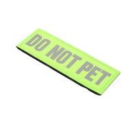 NUOBESTY Service Dog Harness Patch Reflective Flashing Tag Security Collar Shaping for Vests