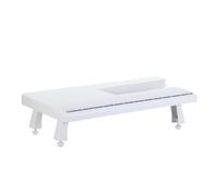 NUOBESTY Sewing Machine Extension Work Table with Scale, Plastic Quilting Expansion Board Compatible with Brother 2700 27pk, Large Workspace Accessory for Craft and Dressmaking Projects