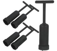 NUOBESTY Shade Holder Rings Replacement Socket Wrench Plastic T-Handle Tool for Threaded Rings Light Accessories for Light Fixtures 5Pcs Set