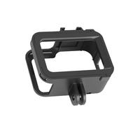 NUOBESTY Shock-Resistant Wear-Resistant Protective Case for with Side Opening and Cold Shoe Easy Slide Installation Housing Frame for Charging and Accessory Mount Black Camera Shell