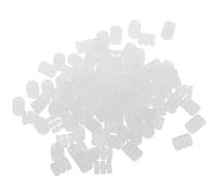NUOBESTY Silicone Bike Brake Cable End Caps Quick Installation and Weather Resistant O-Ring Protectors 100pcs for Mountain and Road Bikes Suitable for 1.1-1.8mm Brake and Transmission