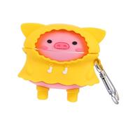 NUOBESTY Silicone Earphone Protective Cover for Cute Design with Buckle Shock-resistant Wear-resistant Earbud Case Accessory for Safety and Style