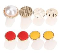 NUOBESTY Silicone Toe Separators Pedicure Toe Spreaders 8pcs Soft Gel Nail Art Tools for Women Toenail Polish Application and Foot Care