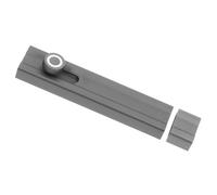 NUOBESTY Slide Bolt Adhesive Indoor Door Lock with Night Glow Feature Durable Flush Bolt for Maximum Security Easy Installation for Bedrooms Bathrooms Cabinets and More