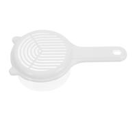 NUOBESTY Small Blueberry Washing Basket with Handle, Kitchen Fruit Strainer Container for Grape and Cherry Tomato Draining, Multipurpose Food Strainer Bowl for Fruit Washing and Storage