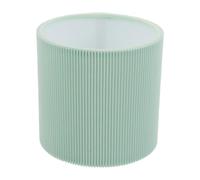 NUOBESTY Small Drum Lampshade for Table Lamps and Bedside Lamps with E14 Socket, Light Green Fabric Cover, Soft Ambience Creation and Gentle Light Diffusion, for Dorms and Bedrooms