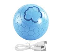 NUOBESTY Smart Electric Rolling Ball for Dogs, Interactive Chew Resistant Pet in Blue, Made with Sturdy Abs and Tpu Materials, at Home Use and Travel to Keep Puppies Engaged