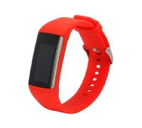 NUOBESTY Smart Sports Watch Band Creative Replacement Band for Stylish Red Wrist Strap for Fashionable Look and Comfort