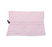 NUOBESTY Soft Adjustable Cat Collar for Post-Surgery, Pink Cloth Cone for Kittens and Small Dogs, Comfortable Anti-Licking Elizabethan Collar Fits 20-35Cm Neck