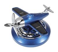 NUOBESTY Solar Aromatherapy Diffuser for Car Dashboard, Creative Airplane and Helicopter Shape Air Freshener with Built-in Aromatherapy Function and Plastic Material, Suitable for Screen