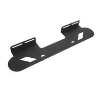 NUOBESTY Soundbar Wall Mount Bracket Black Metal Speaker Shelf for Tv Mounting, Heavy Duty Support to 11lb, Compatible with Sonos Beam, Suitable for Living Room and Home Theater