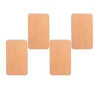 NUOBESTY Spanish Cedar Large Wood Sheets 4pcs for Cigar Storage Box with Moisture Absorption Suitable for Offices and Homes