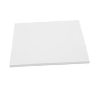 NUOBESTY Square Ceramic Plate Painting DIY Ceramic Chip for Artists White Glaze 15x15cm for Creative Crafting