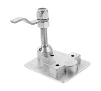 NUOBESTY Stainless Steel Cam Latch Flush Turning Lock with Ring Pull Handle for Boat Hatch Deck Floor Buckle Compatible with Yacht Cabinets and Heavy-Duty Locks