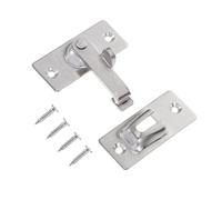 NUOBESTY Stainless Steel Door Bolt Lock Barrel Latch for Indoor and Outdoor Use Durable and Wear Resistant Security Lock Small for Firm Door Closure for Privacy and Insect Protection