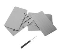 NUOBESTY Stainless Steel Mechanical Seed Phrase Plate for Secure Offline Seed Storage, Crypto Password Keeper with Sturdy Metal Device, Cold Wallet Backup for Crypto