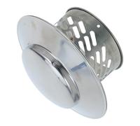 NUOBESTY Stainless Steel Rainproof Chimney Cap for Wood Stove and Fireplace, Round Cone Top Design with Rust Resistant Material, Universal Fit for Outdoor Roof Use, Modern Sleek Style