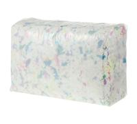 NUOBESTY Super Absorbent Small Pet Cage Bedding Liner for Hamsters Guinea Pigs Rabbits Colorful Paper Scraps for Odor Control and Dry Comfortable Habitat