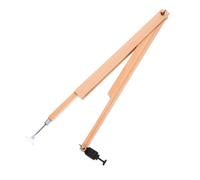 NUOBESTY Teaching Compass Wooden Compass Drawing Tool Adjustable Radius Drafting with Secure Pen Holder for Classroom Demonstrations Geometry Lessons 20.47 in