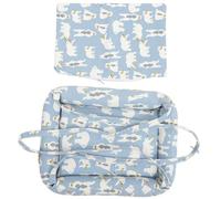 NUOBESTY Thickened Warm Bunny Hammock Bed with Washable Pee Pad Hanging Guinea Pig Sleeping Hideout for Small Pets Soft Shelter for Rabbits and Hamsters