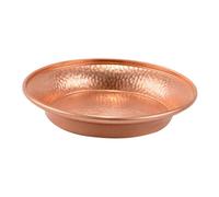NUOBESTY Tibetan Copper Buddhist Offering Bowl for Meditation and Worship, Medium Holy Water Tray for Home Décor and Spiritual Practices