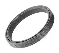 NUOBESTY Titanium Alloy Split Key Rings for DIY Crafts and Handmade Projects, Portable and Convenient Circular Key Chain Rings with Break Resistance and Wear Resistance Features