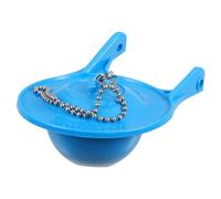 NUOBESTY Toilet Flapper Replacement Ballcock Part for Toilet Tank Durable Seal for Water Stop Fit for Various Models Blue Design Enhances Bathroom Aesthetics