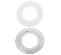 NUOBESTY Toilet Flush Button Conversion Kit Dual Flush Adapter for 38mm to 58mm Toilet Tank Button Conversion with Plastic Material and Water Saving Function
