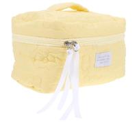 NUOBESTY Toiletry Bag with Easy-to-Close Nylon Material Large Capacity Portable Makeup Organizer Bag Chic Design for Travel and Business Trips Suitable for Women and Family Use