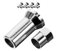NUOBESTY Tpms Tire Valve Stem Caps with Rubber Sleeve 10Pcs Car and Truck Valve Stem Covers and Wheel Decoration