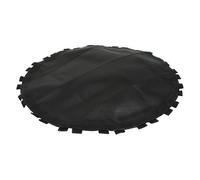 NUOBESTY Trampoline Padding Replacement with 32 Pieces V-rings Hooks 10ft round Trampoline Mat Uv-resistant Breathable Black Jumping Mat for Backyard Outdoor Use