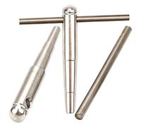 NUOBESTY Trombone and Trumpet Repair Tool Set Silver Metal Including Instruction Manual with Easy and Convenient Use for Effective Slide and Dent Repair for Repairing Musical Instruments