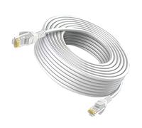 NUOBESTY Ultrathin Ethernet Cable Modem Lan Cable for Computer Router Copper Coated Aluminum Stable Signal for Networking Applications