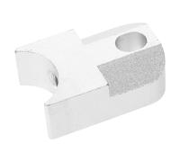 NUOBESTY Universal and Enhanced Comfort Ride for Sturdy Construction Aluminum Alloy Wheelchair Footrest Stop Block Wheelchair Repair Parts Collection and Mobility Aid Replacement