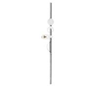 NUOBESTY Universal Bathroom Sink Drain Rod with Easy Installation for Home Hotel Public Places Metal Pop-Up Ball Rod for Sink Stopper