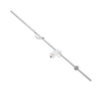 NUOBESTY Universal Pop-up Ball Rod for Bathroom Sink Extended 27cm Pivot Rod Replacement for Effective Drainage in Home and Hotel