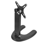NUOBESTY Universal Tv Base Stand for 14-27 Inch Lcd LED Screens, Plastic Desktop Tv Mount Bracket with Non-drill Installation, Tabletop Television Support for Home Use