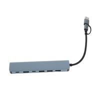 NUOBESTY USB Hub Extender Port High Speed Transfer Adapter Plug Play Multi Function Expansion Dock for Laptop Pc Tablet Compact Portable Design with No Driver Installation Required