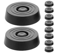 NUOBESTY Vacuum Cleaner Wheels Replacement Kit 12Pcs Supportive Rubber Casters Anti Collision Small Wheels for Household Vacuum Cleaner Accessories Easy Installation