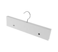NUOBESTY Versatile Metal and Plastic Hook for Fabric Samples and Textile Sample Display, Easy to Clean with Modern Minimalist Design, for Boutiques and Retail Space Organization
