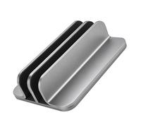 NUOBESTY Vertical Laptop Stand Aluminum Alloy Desktop Holder for Tablets and Laptops Vertical Design for Improved Cooling Durable and Stylish for Home Office Use