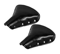 NUOBESTY Vintage Bicycle Seat Cushion Pads Universal Bicycle Seat 2pcs with Spring Suspension and Wide Saddle Design for Comfort Upgrade and Protecting Health for Mountain and Road Bike