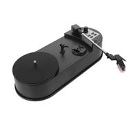 NUOBESTY Vintage Vinyl Record Player Turntable with Anti-skip Technology USB Converter for Easy Album Digitization Retro Phonograph Design for Home Office Use