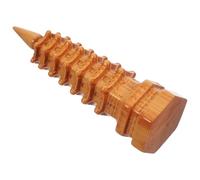 NUOBESTY Vintage Wooden Wenchang Tower Model Figurine for Table Decor | Rustic Classic Brown Finish, Easy Placement, Indoor Outdoor Use, Bonsai and Planter Display, Hotel