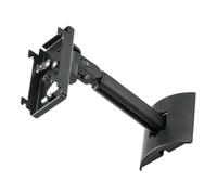 NUOBESTY Wall Mount Speaker Bracket Compatibility Sleek Design for Home Audio Systems Easy Installation Modern Black Wall Mount Holder for Various Speaker Types