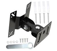 NUOBESTY Wall Mounted Tv Bracket Rotatable Holder for LCD LED Monitors Ergonomic Design for Living Room Bedroom Swivel Function for Corner Mounting Stable Convenient Rotation