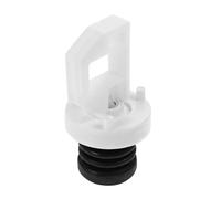 NUOBESTY Washing Machine Drain Plug Replacement Part Drum Washer Valve Cover Plastic Pipe Seal Drain Pump Strainer