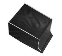 NUOBESTY Waterproof Laundry Washer Cover with Sun Protection, Black Full-automatic Washing Machine Dustproof Protector, Wide 75cm X Deep 73cm X Height 88/110cm for Home Appliances