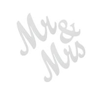 NUOBESTY Wedding Decor Mr Mrs Wooden Letters Rustic Table Decoration Freestanding Letters for Anniversary Engagement Banquet Decor
